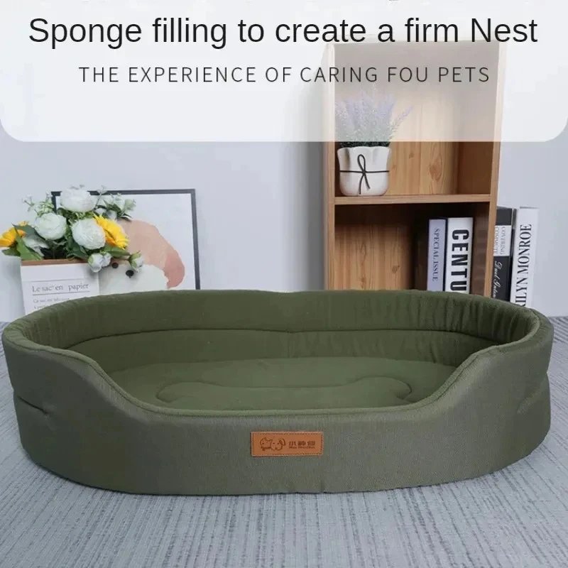 Winter Dog Cushion Pet Bed, Fluffy Sofa for Large Small Dogs, Cat Blanket Mat, Puppy Supplies Accessories